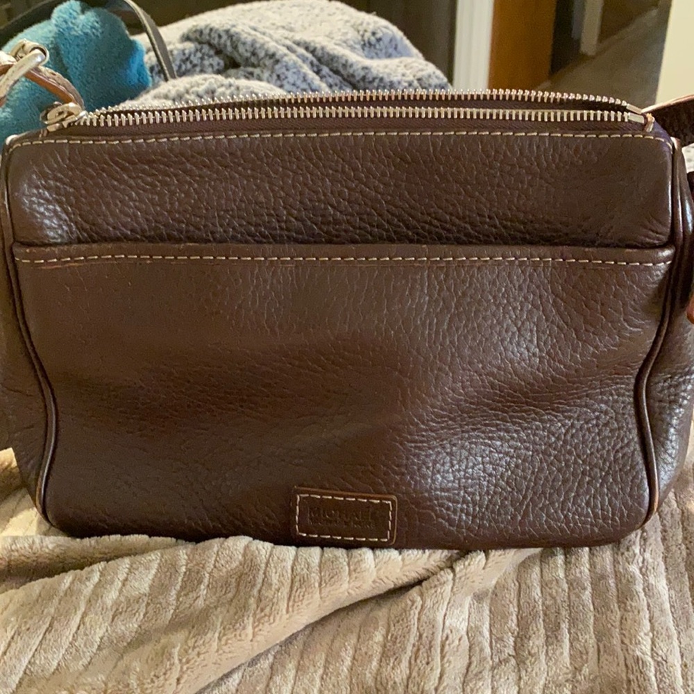 Brown leather Michael kors purse